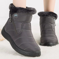 Bottes Femme d’Hiver Imperméables à Crampons avec Doublure en Peluche