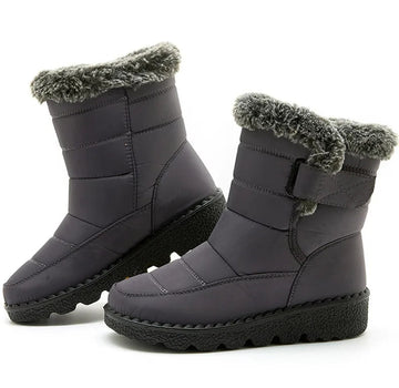 Bottes Femme d’Hiver à Tige Moyenne Imperméables