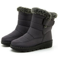 Bottes Femme d’Hiver à Tige Moyenne Imperméables