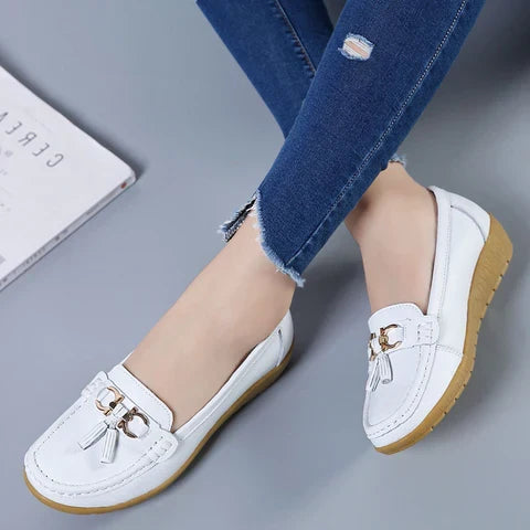 Mocassins Femme Confort à Semelle Souple